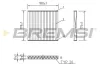 Filter, Innenraumluft BREMSI FC2519C