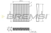 Filter, Innenraumluft BREMSI FC2562A