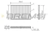 Filter, Innenraumluft BREMSI FC2587C