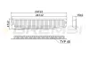 Filter, Innenraumluft BREMSI FC2592C