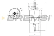 Kraftstofffilter BREMSI FE0035