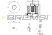 Kraftstofffilter BREMSI FE0040