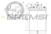 Kraftstofffilter BREMSI FE0043