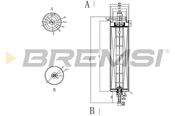 Kraftstofffilter BREMSI FE0051