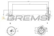 Kraftstofffilter BREMSI FE0052