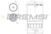 Kraftstofffilter BREMSI FE0053