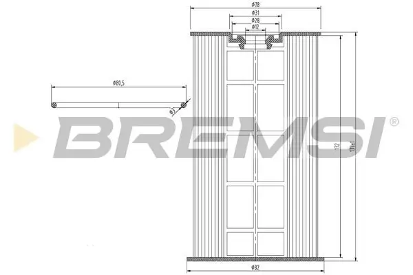 Kraftstofffilter BREMSI FE0154