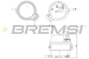 Kraftstofffilter BREMSI FE0160