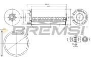 Kraftstofffilter BREMSI FE0334