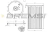 Kraftstofffilter BREMSI FE0341
