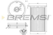 Kraftstofffilter BREMSI FE0341