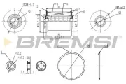 Kraftstofffilter BREMSI FE0342