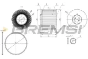 Kraftstofffilter BREMSI FE0343