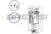 Kraftstofffilter BREMSI FE0351