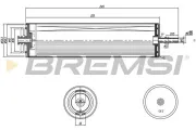 Kraftstofffilter BREMSI FE0353