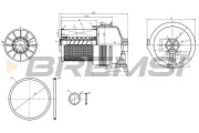 Kraftstofffilter BREMSI FE0361