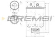 Kraftstofffilter BREMSI FE0372