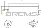 Kraftstofffilter BREMSI FE0374