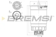 Kraftstofffilter BREMSI FE0379