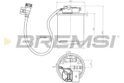 Kraftstofffilter BREMSI FE0383