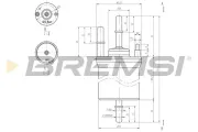 Kraftstofffilter BREMSI FE0392