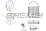 Kraftstofffilter BREMSI FE0762