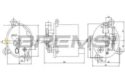 Kraftstofffilter BREMSI FE0781