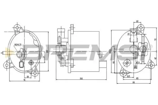 Kraftstofffilter BREMSI FE0781 Bild Kraftstofffilter BREMSI FE0781