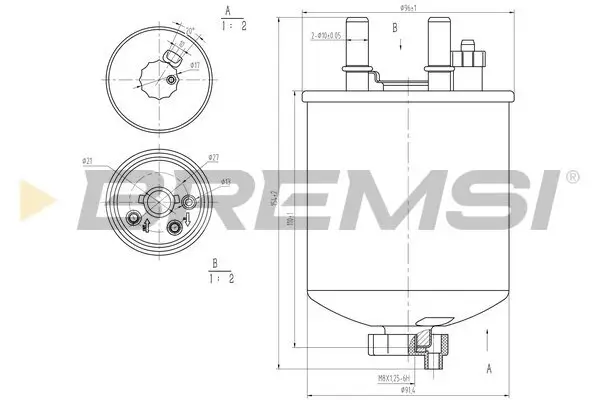 Kraftstofffilter BREMSI FE0784