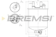 Kraftstofffilter BREMSI FE0784