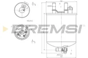Kraftstofffilter BREMSI FE0785
