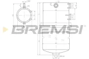 Kraftstofffilter BREMSI FE0788