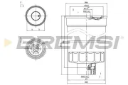 Kraftstofffilter BREMSI FE0789