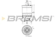 Kraftstofffilter BREMSI FE0797
