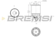 Kraftstofffilter BREMSI FE0801