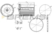Kraftstofffilter BREMSI FE0802