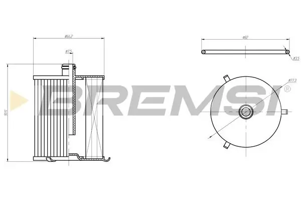 Kraftstofffilter BREMSI FE0805