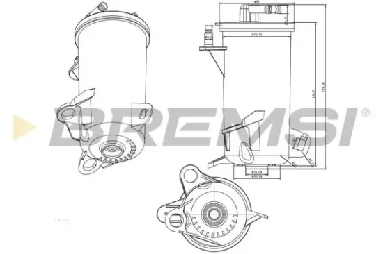 Kraftstofffilter BREMSI FE0813 Bild Kraftstofffilter BREMSI FE0813