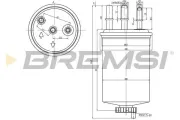 Kraftstofffilter BREMSI FE0828