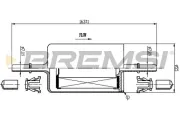 Kraftstofffilter BREMSI FE0846