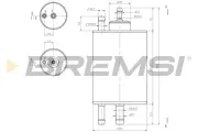 Kraftstofffilter BREMSI FE0847