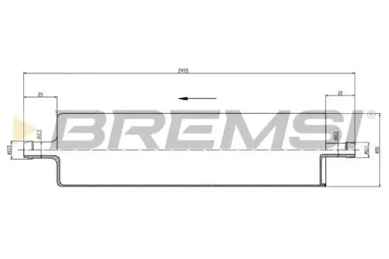 Kraftstofffilter BREMSI FE1017 Bild Kraftstofffilter BREMSI FE1017