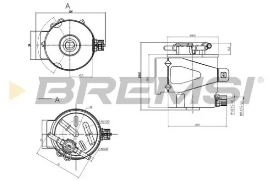 Kraftstofffilter BREMSI FE1313 Bild Kraftstofffilter BREMSI FE1313