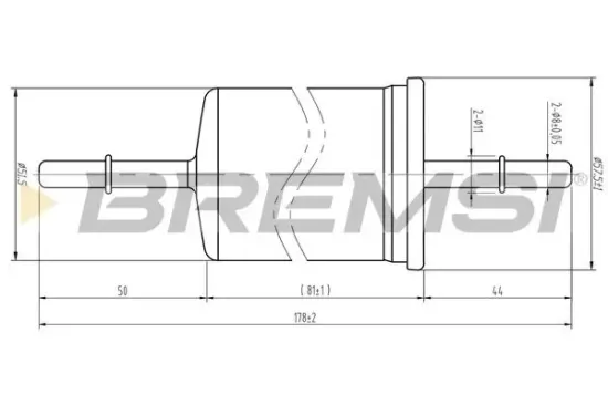 Kraftstofffilter BREMSI FE1512 Bild Kraftstofffilter BREMSI FE1512