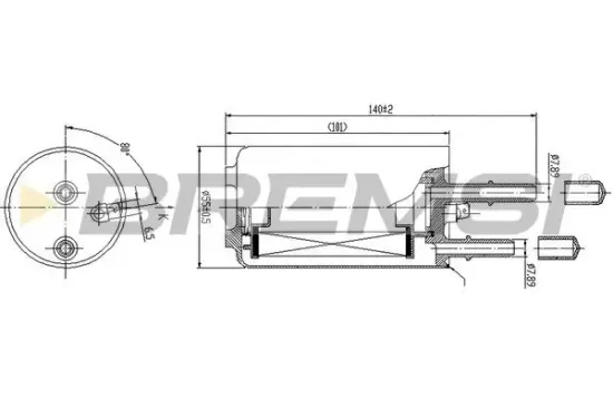 Kraftstofffilter BREMSI FE2335 Bild Kraftstofffilter BREMSI FE2335