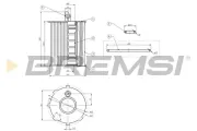 Ölfilter BREMSI FL0020
