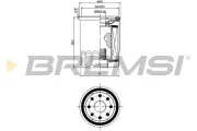 Ölfilter BREMSI FL0025