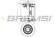 Ölfilter BREMSI FL0029