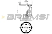 Ölfilter BREMSI FL0030