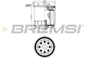 Ölfilter BREMSI FL0032